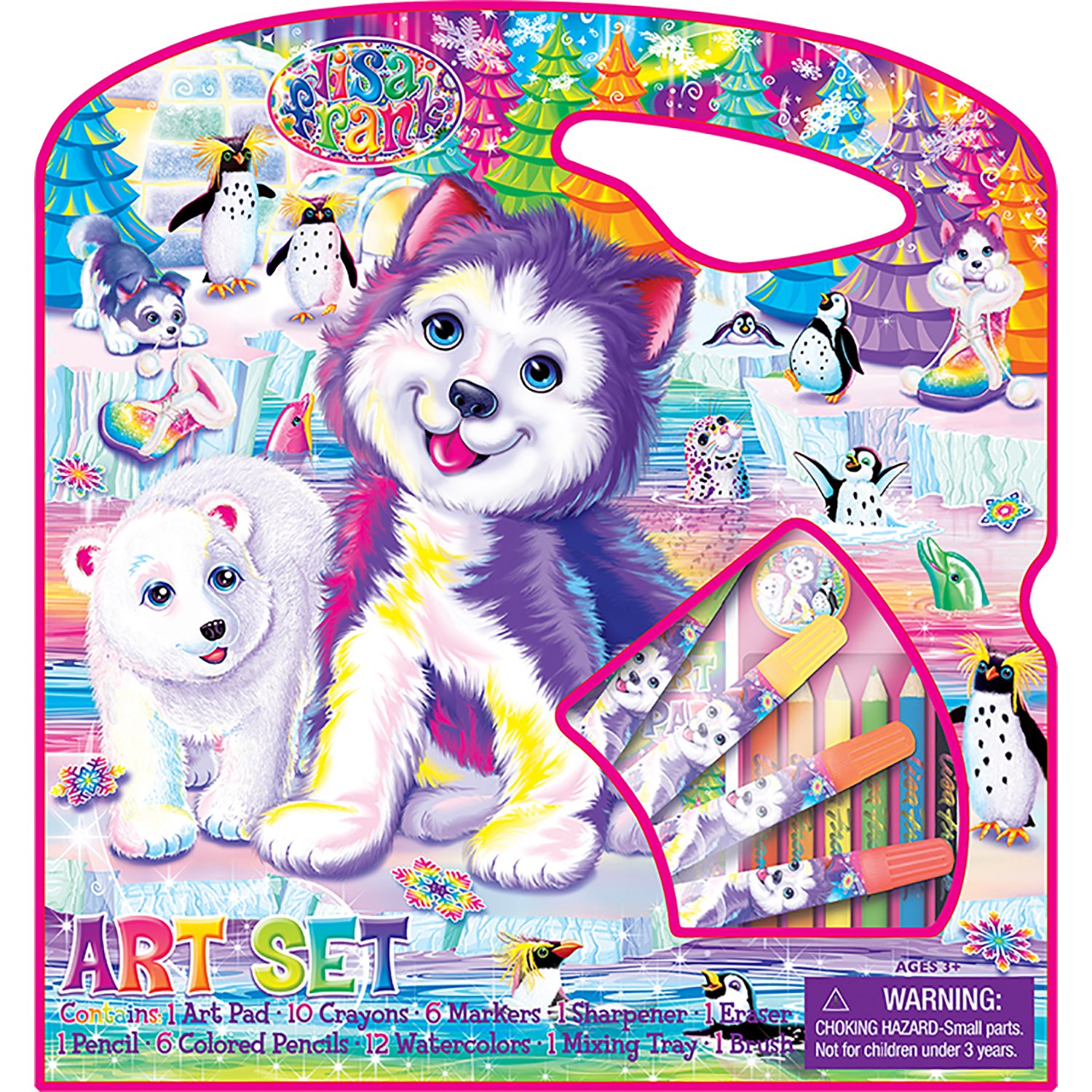 Bendon Artistic Studios Lisa Frank Large Art Case