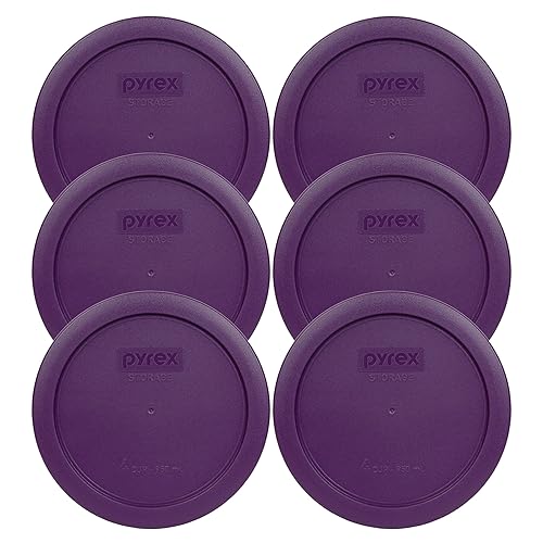 Miniatura 6 de Pyrex - Tapa redonda 7201-PC para tazones de cristal con capacidad de almacenamiento de 4 tazas
