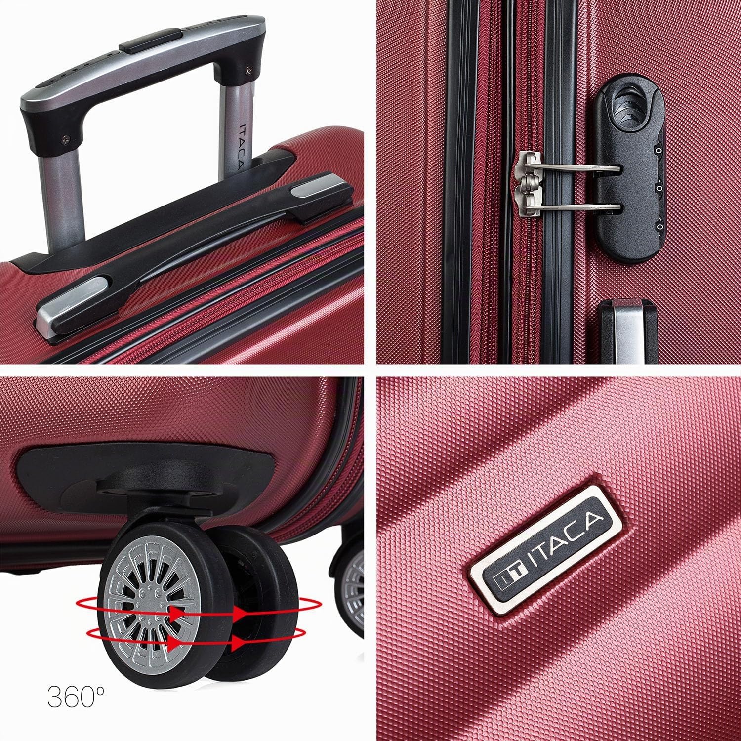 Valigia 23Kg da stiva capiente Valigia rigida XL con ruote silenziose Valig