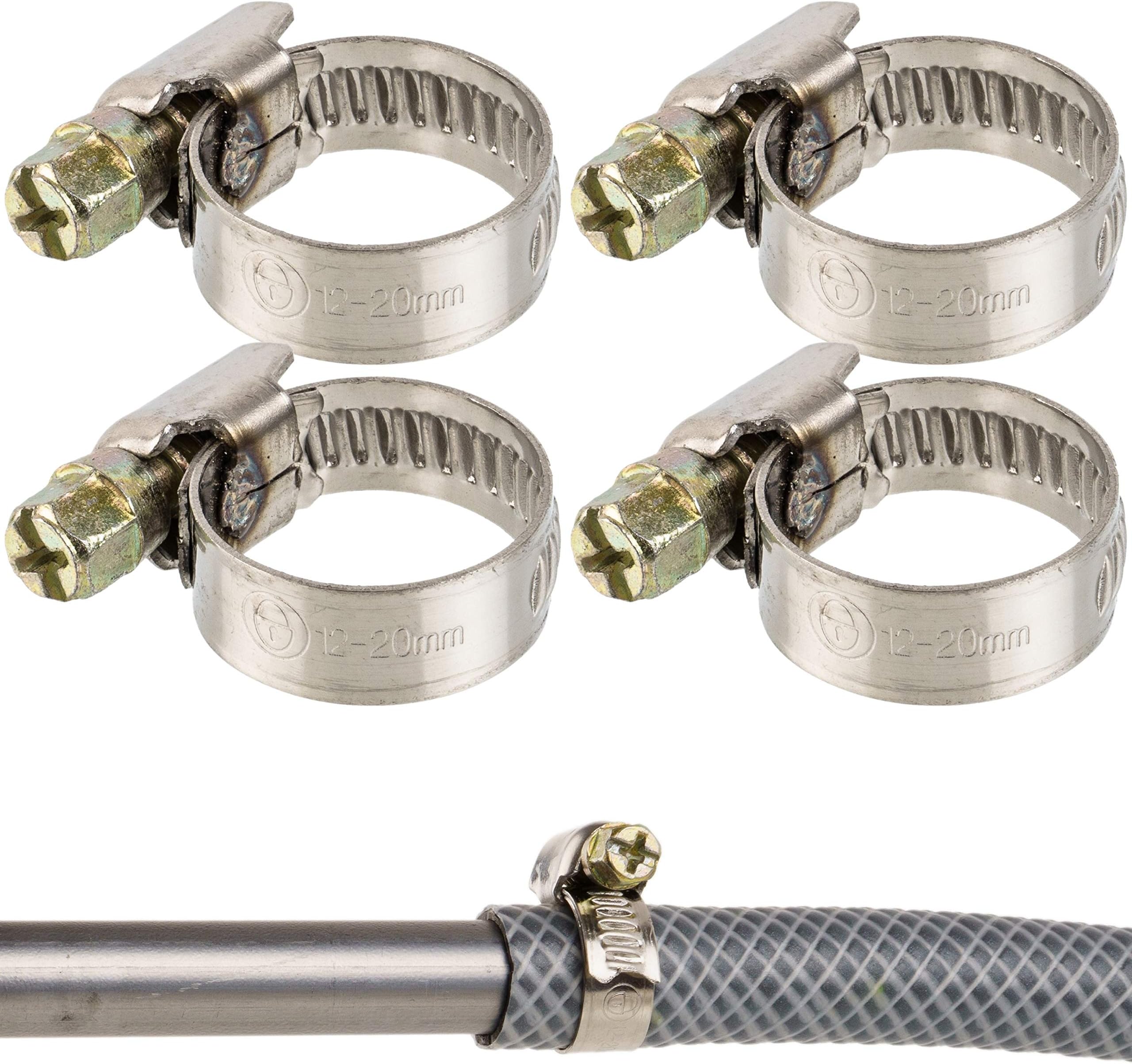 VARIOSAN Schlauchschellen Set 13613, 10 Stück, Spannbereich 12-22 mm