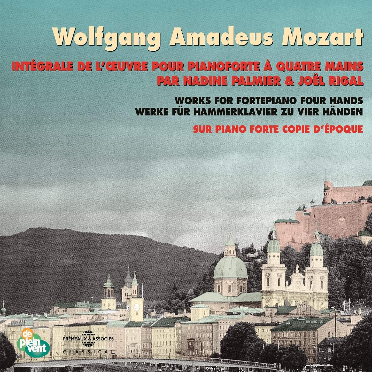 Fortepiano 4 Hands [Audio CD] Mozart / Palmier / Rigal