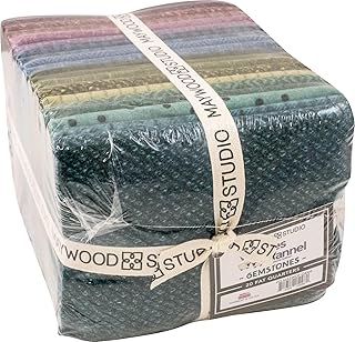 Bonnie Sullivan Woolies Flannel Gemstones 20 Fat Quarters Maywood Studio