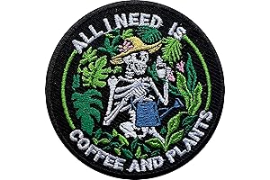 All I Need Is Coffee and Plants Patch