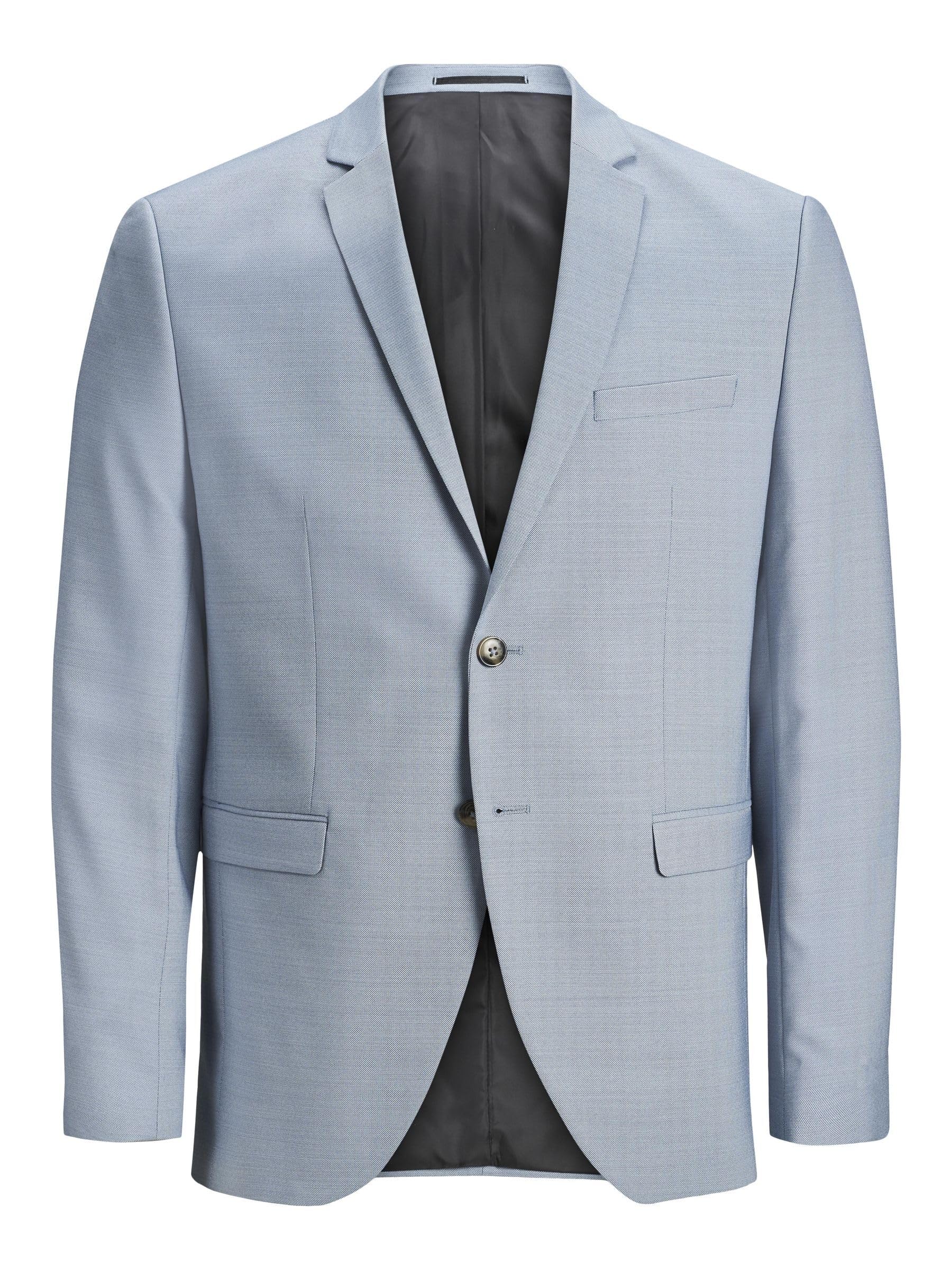 JACK & JONES Męska kurtka Jprsolaris Blazer Noos, Niebieski (ciemny granatowy, granatowy, 48