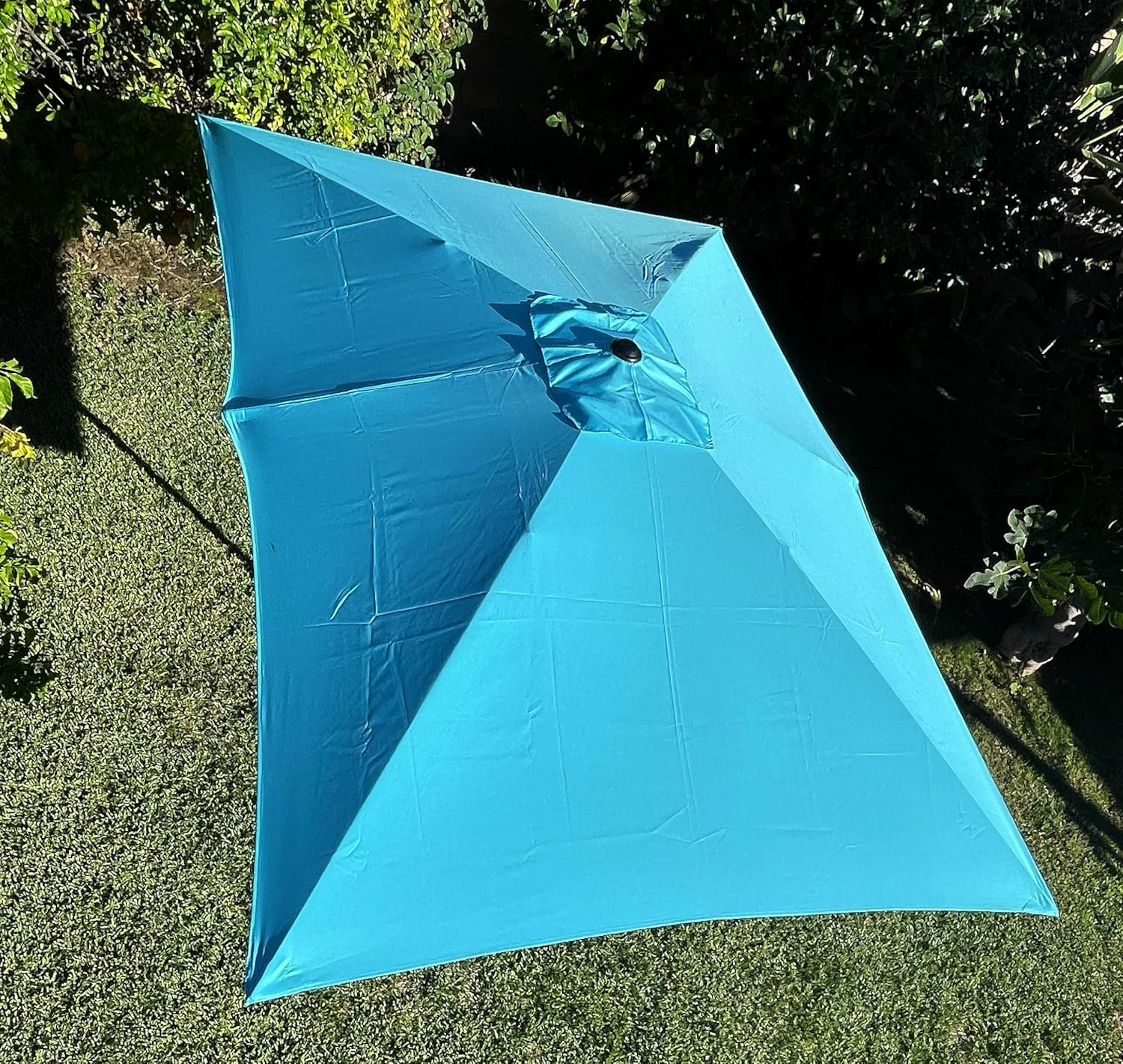BELLRINO Rectangular Replacement Umbrella Canopy for 10ft x 6.5 ft 6 ribs Umbrella (Canopy Only)