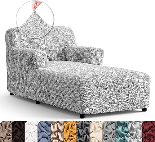 Miniatura 13 de PAULATO BY GA.I.CO. Funda para Chaise Lounge - Fundas para Sofá Lounge - Funda para Silla Lounge - Fundas de Tela - Funda Elástica Ajustada de 1