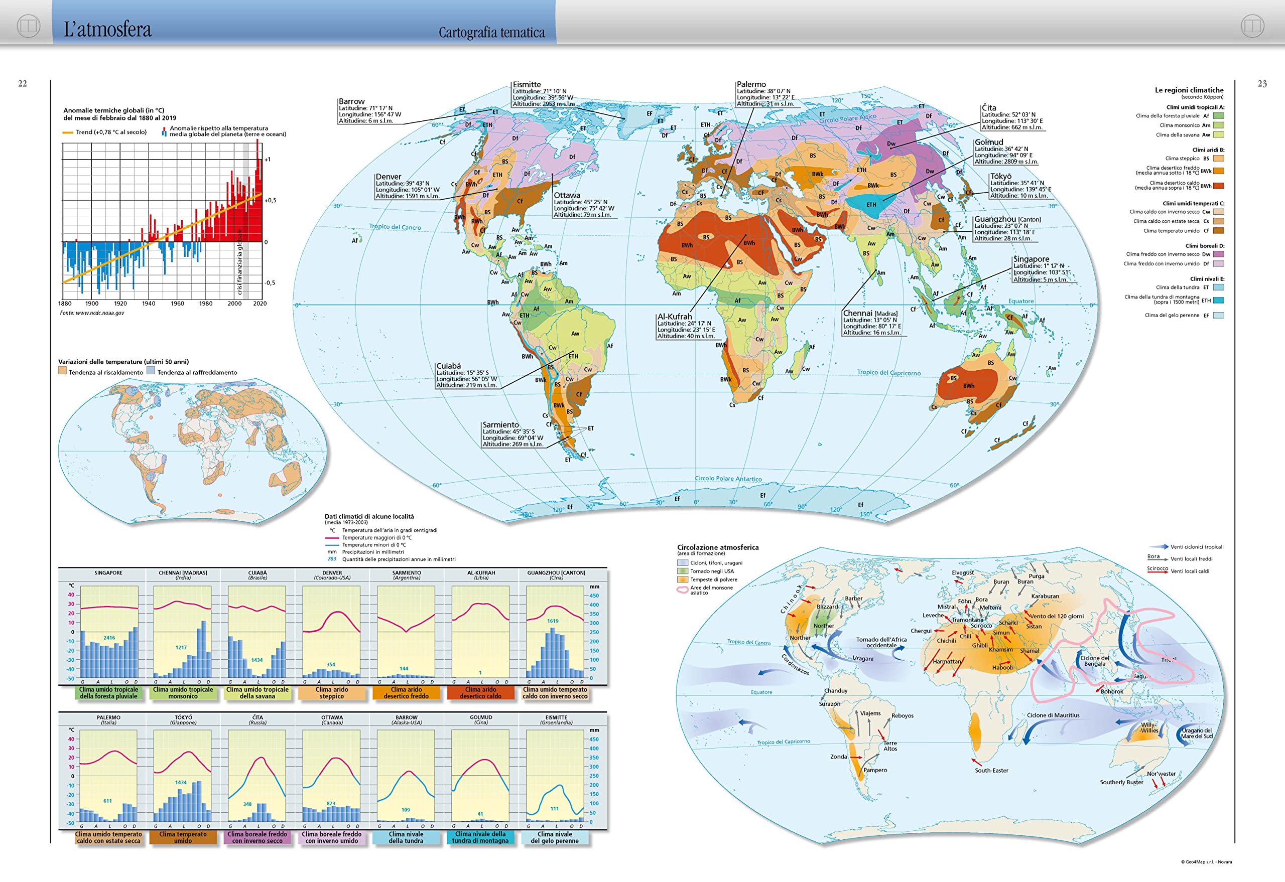 Atlante geografico De Agostini. Ediz. deluxe