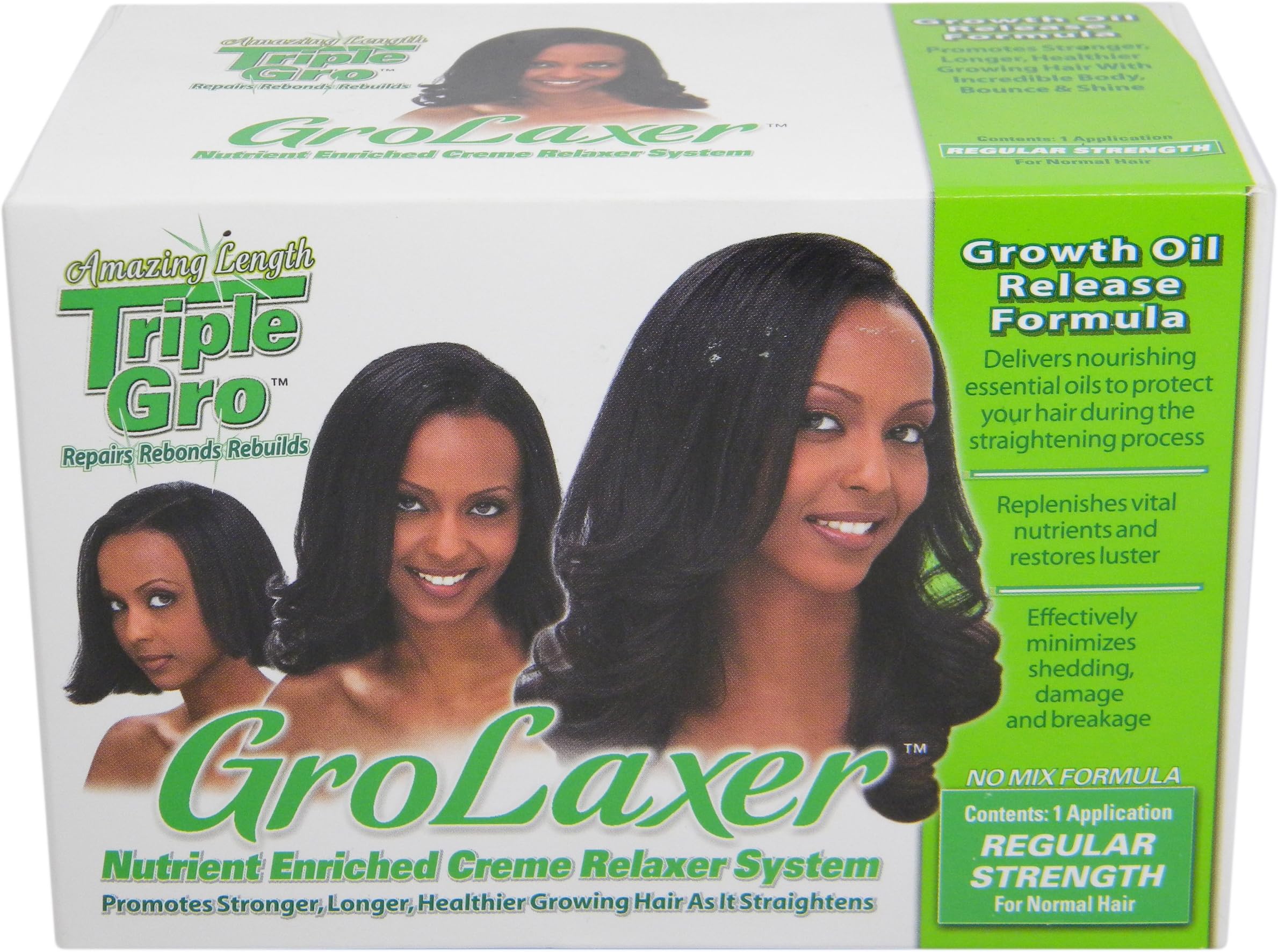 GroLaxer Nutrient Enriched Regular Strength Creme Relaxer System