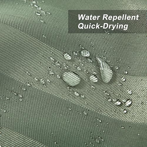 Miniatura 3 de Cortina de ducha verde salvia, cortina de ducha resistente de tela tejida a rayas para baño, repelente al agua, peso de 230 GSM, calidad de hotel,