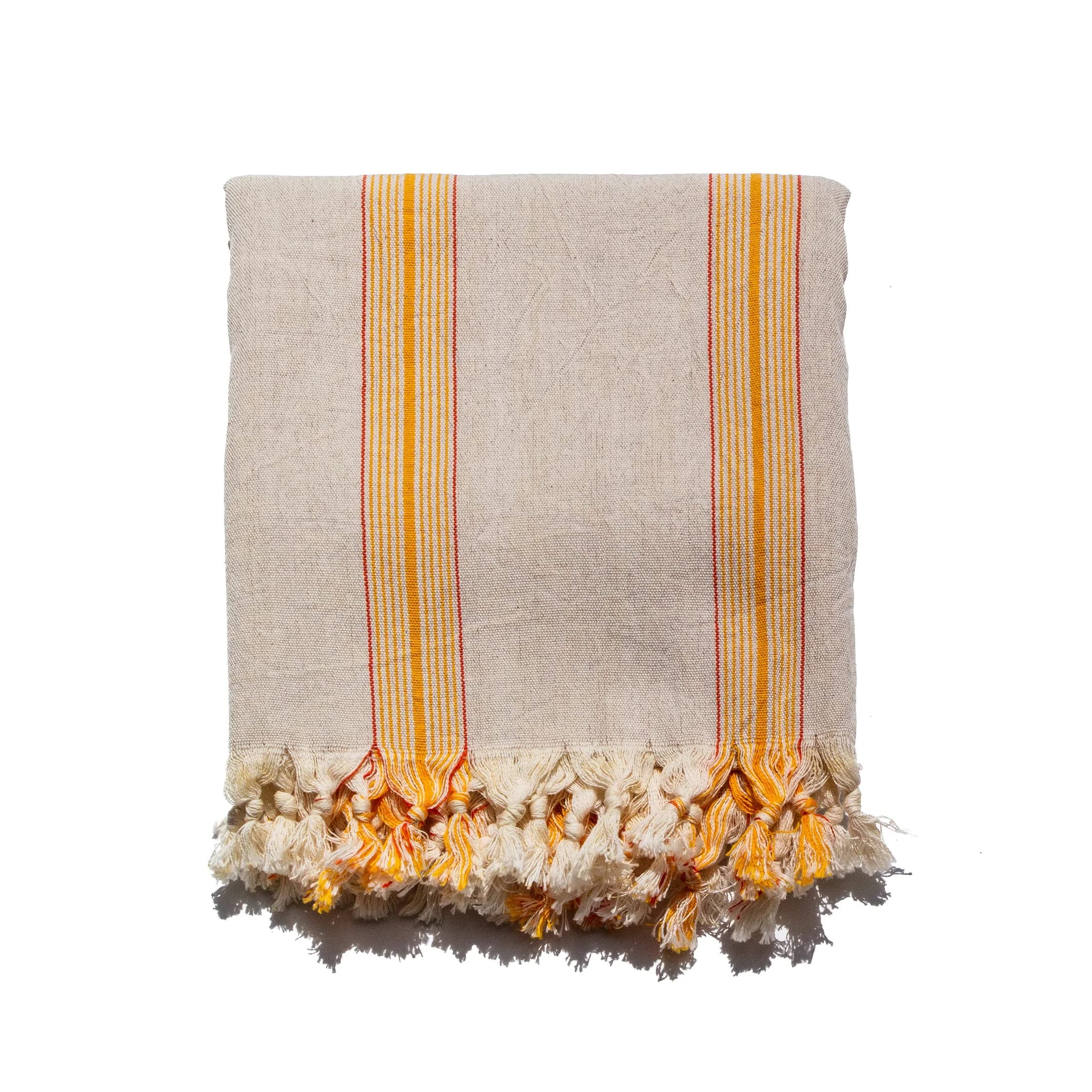 Sense of Anatolia Gunes Light Grey Turkish Towel Hamam Peshtemal | 100% Cotton | Absorbent | Lightweight | Yoga Gym Bath |%100 Natural