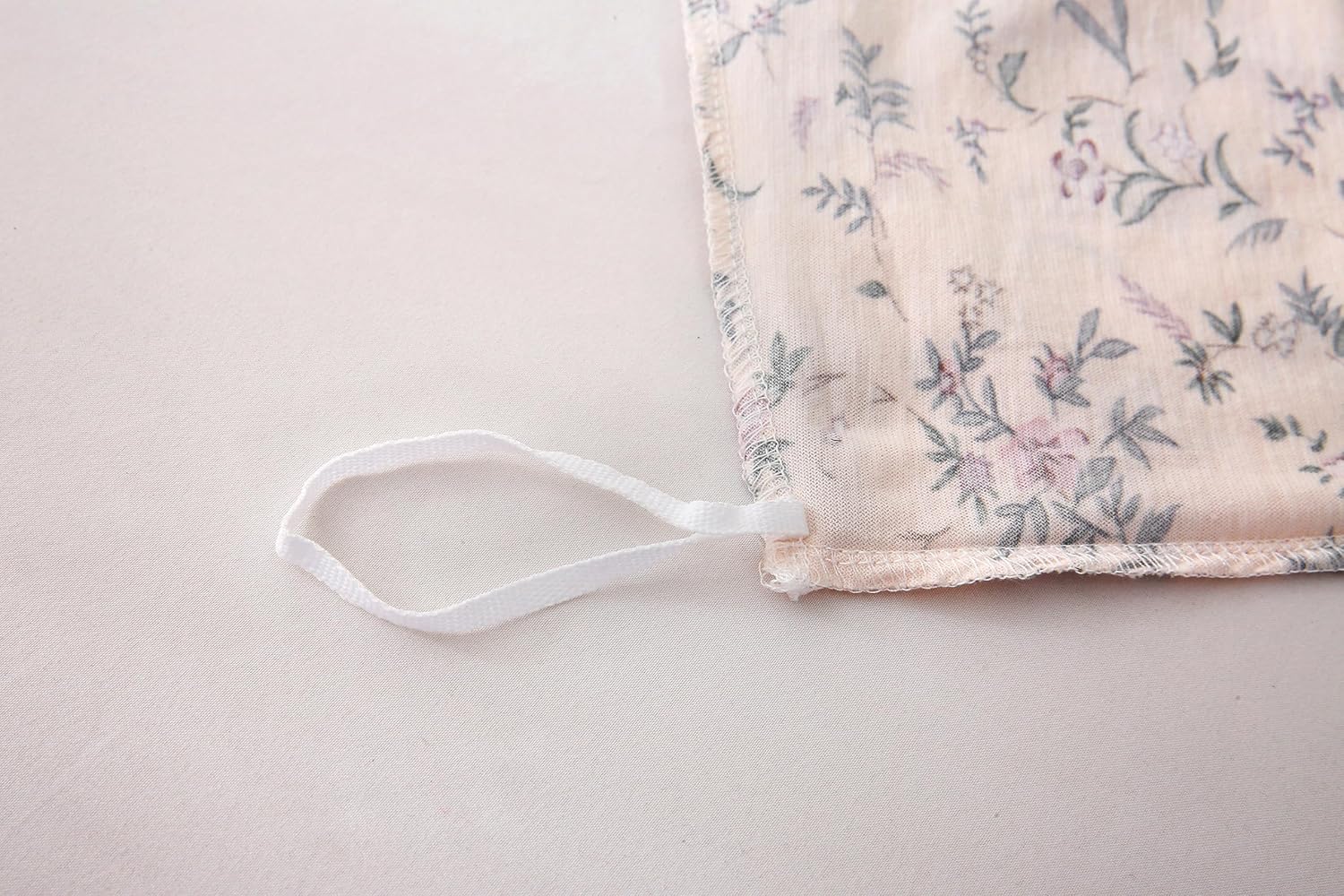 Luxury Pink Beige 100% Cotton Duvet Cover - Soft, Breathable Comfort - Queen/King (Queen)