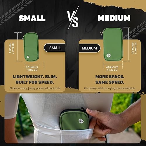 Vista 3 de Lumiere & Co. Cartera de ciclismo impermeable Cartera de ciclismo y bolsa de ciclismo para jersey Cartera de teléfono de ciclismo para bicicleta