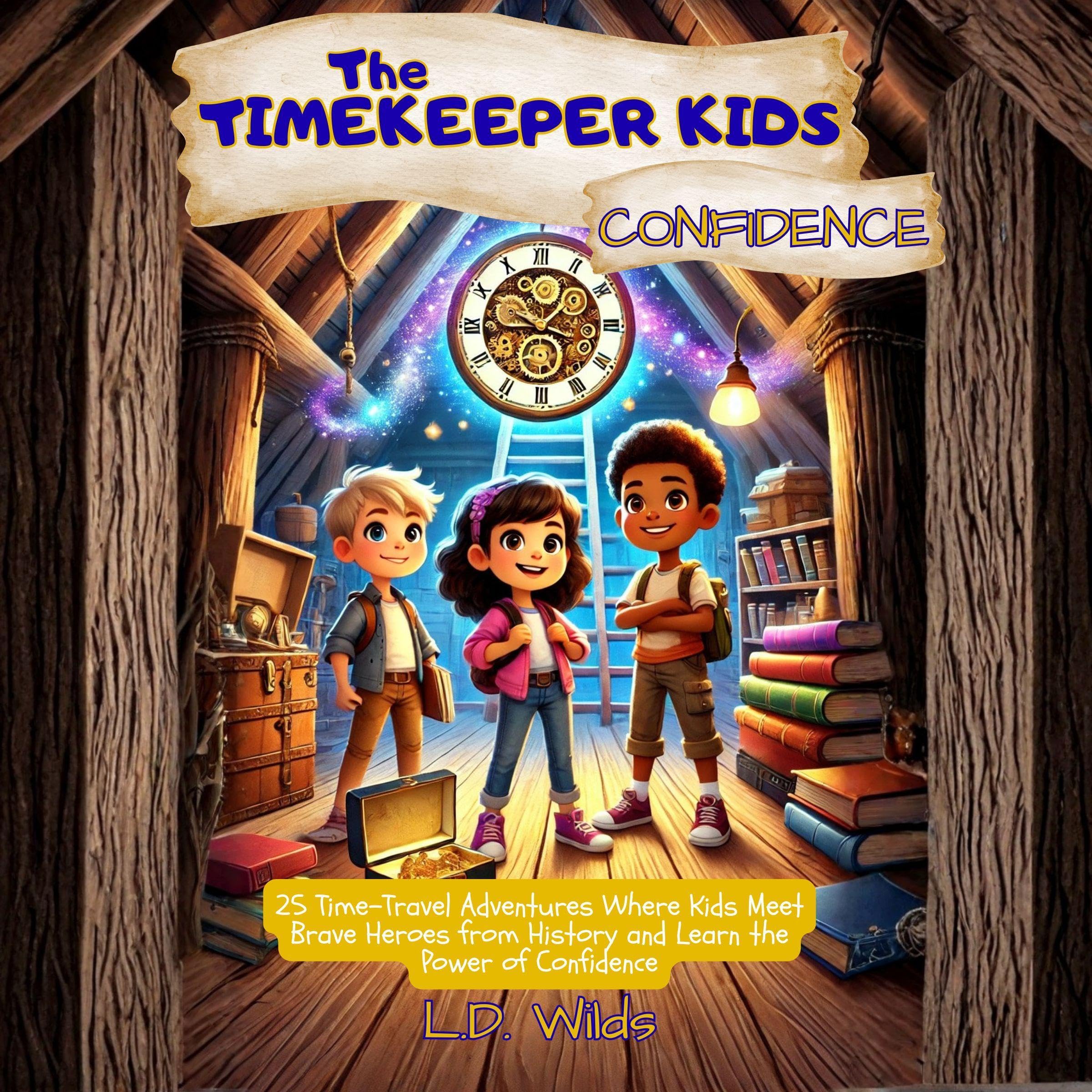 Cover art for The Timekeeper Kids: Confidence
