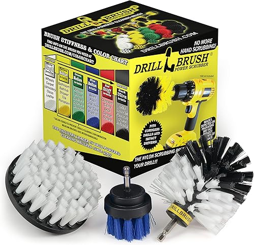 Miniatura 11 de Kit de limpieza eléctrica giratoria para bañera, azulejos y ducha verde/negro,Verde, amarillo,Blanco y azul,https://www.amazon.com/dp/undefined