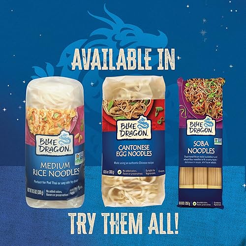Miniatura 6 de Blue Dragon Fideos secos de soba, 8.8 onzas (paquete de 10)
