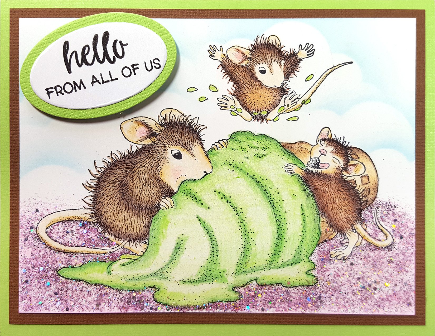 Amazon.com: Stampendous HMCR118 House Mouse Cling Rubber Stamp  display picture 1