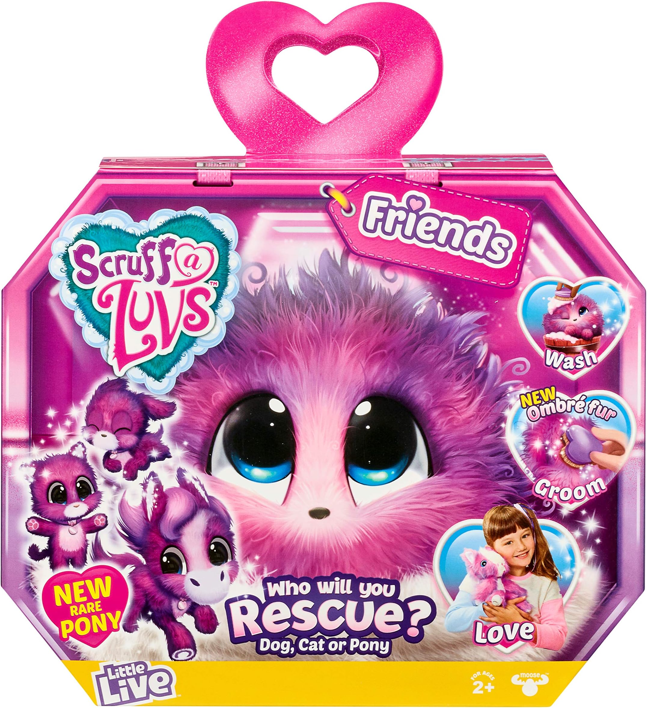 Little Live Scruff-a-Luvs - Friends - Plush Mystery Rescue Pet
