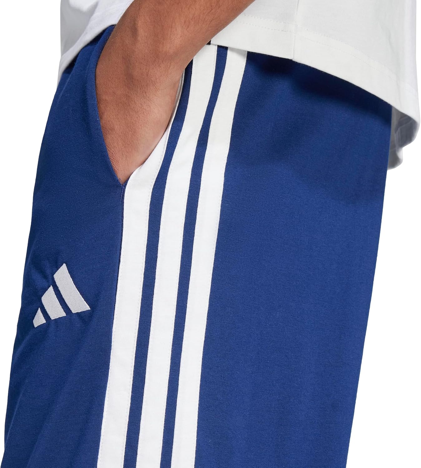 adidas mens Essentials 3-stripes Single Jersey 10-inch Shorts - Image 4