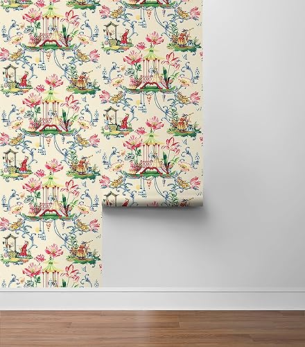 Miniatura 5 de Surface Style - Papel tapiz de diseñador despegar y pegar, papel tapiz caprichoso premium para dormitorio, tocador, cocina, autoadhesivo, vinilo,