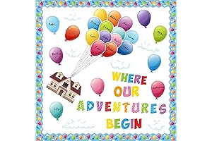 B1ykin Colorful Bulletin Boards Decorations for Classroom