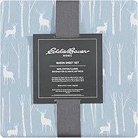 Vista 17 de Eddie Bauer - Full Sheets, Cotton Flannel Bedding Set, Brushed For Extra Softness, Cozy Home Decor (Dog Friends, Full)