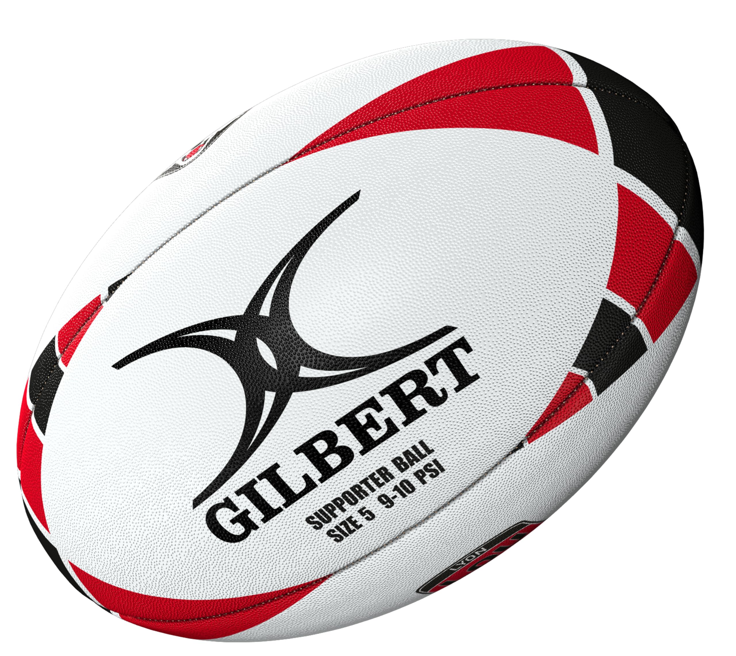 Gilbert Ballon de Rugby Lou - Collection Officielle Lyon Rugby