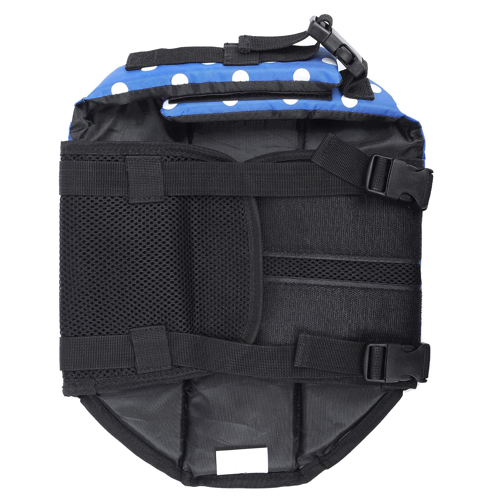 Gilets de Sauvetage pour Chiens, Gilet de sécurité pour Chien, Gilets de Sauvetage réfléchissants réglables pour Animaux de Compagnie avec Une flottabilité élevée(XXL-Bleu)