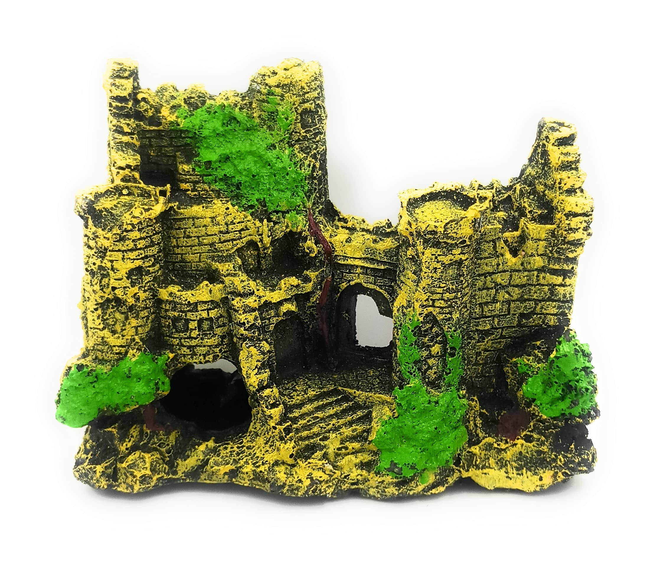 JAINSONS PET PRODUCTS Resin Haunted Old Fort Aquarium Decoration Ornaments Item for Fish Tanks Aquarium (17 X 5 X 13 cm) (B09DD2523G) Amazon Price History, Amazon Price Tracker