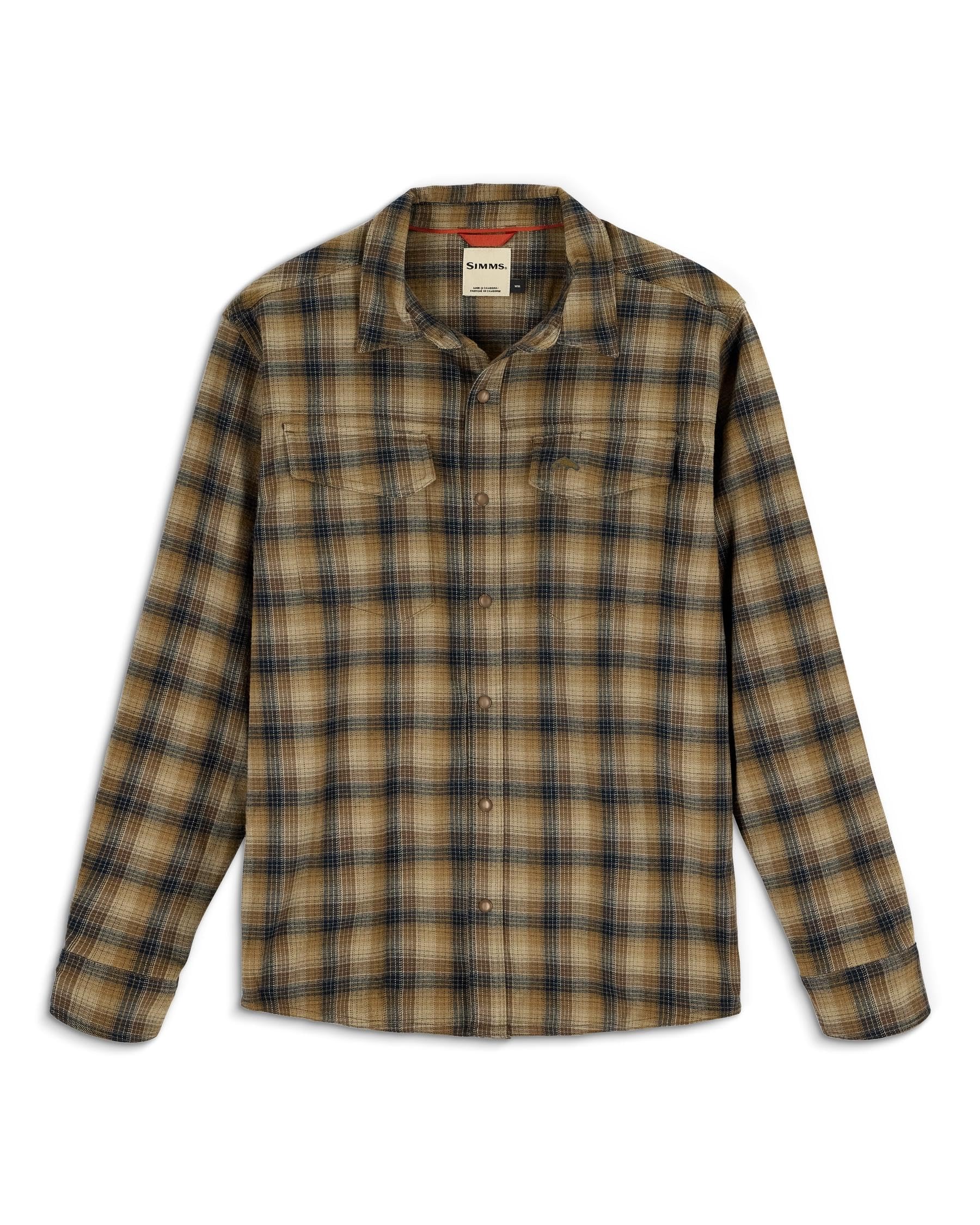 Simms Men's Gallatin Flannel Ls Shirt