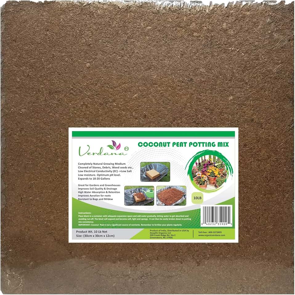 soilless potting mix