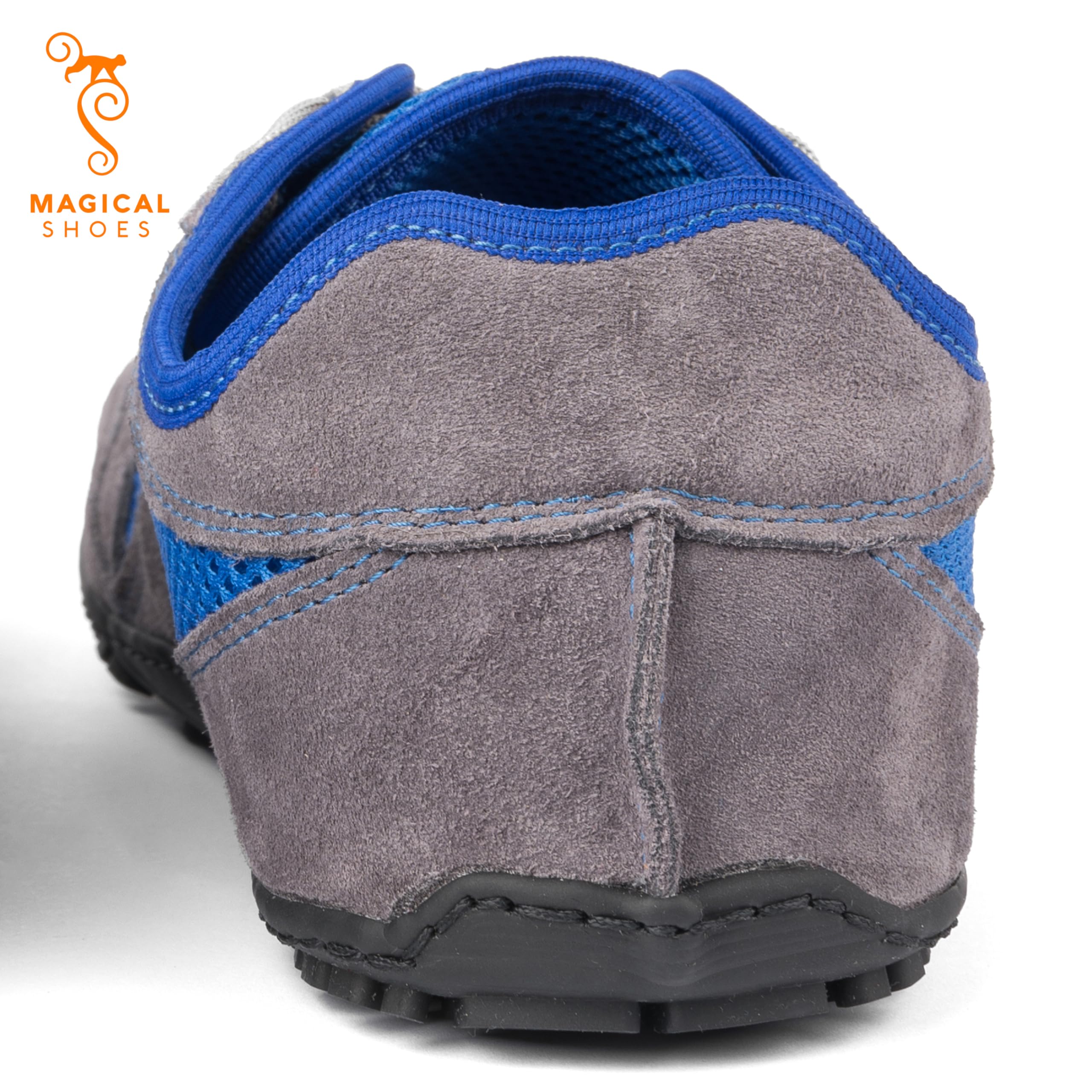 Magical Shoes Męskie Buty Sportowe, Buty Minimalistyczne, Buty Sportowe Zero Drop, Buty na co dzień, Rozmiar 38, Deep Water Blau, Explorer 2.0