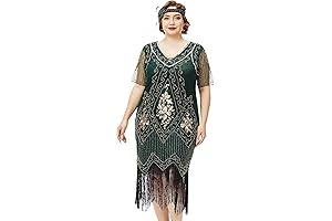 Roaring Twenties Timepiece: Great Gatsby Dresses for Women