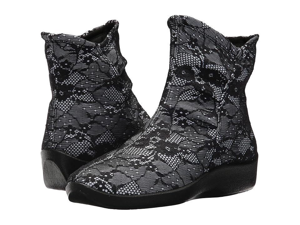 

Arcopedico L19 (Black/White) Women's Zip Boots