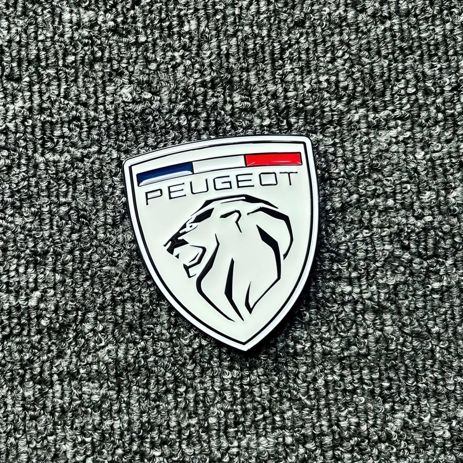 Car Emblem Letters Sticker for 407 SW 2006-2008 Touring Car, Car Decal Logo Sticker Waterproof Automotive Exterior Accessories Sign Letter,Black-B