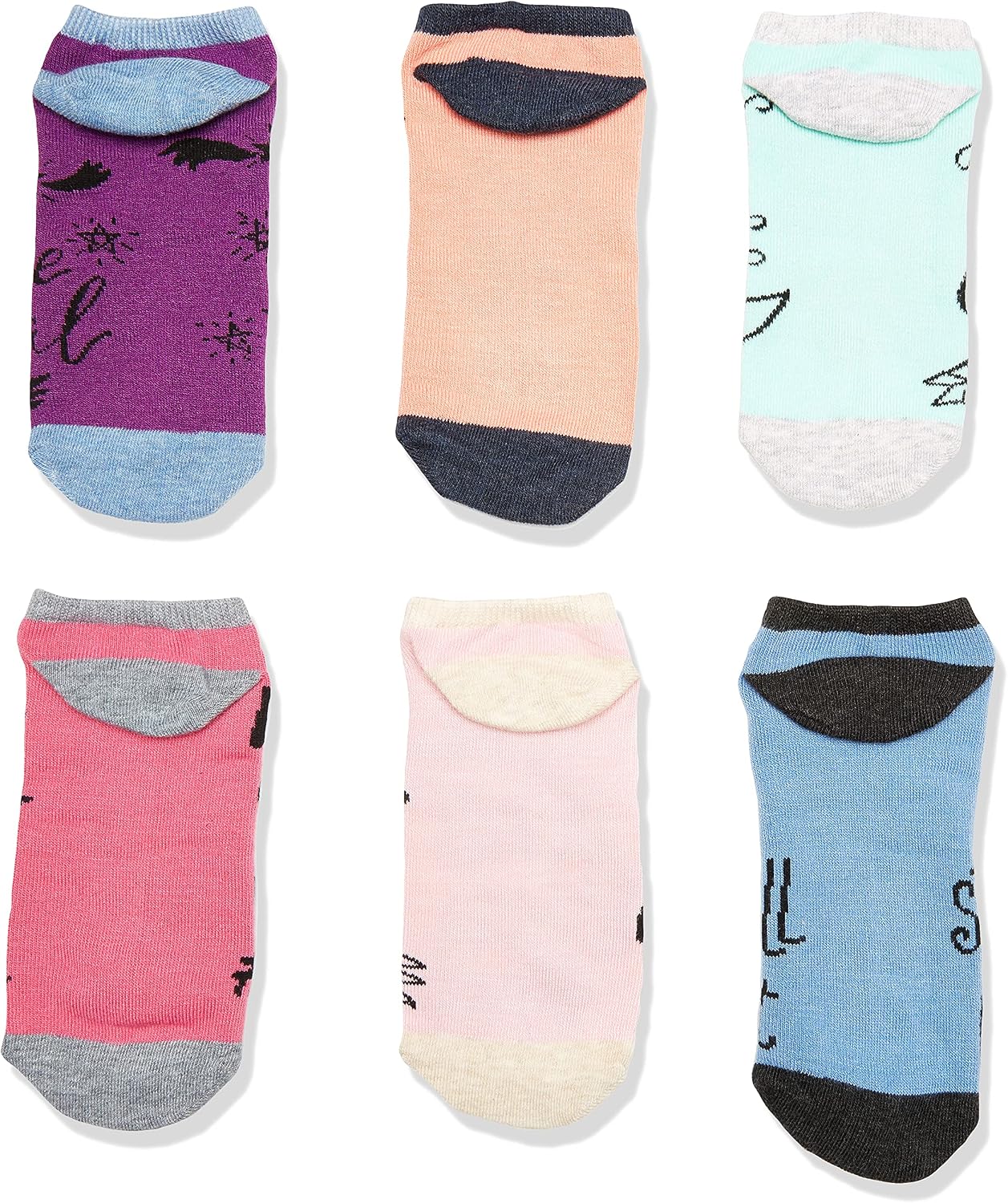 K. Bell women's Fun Food & Drink Low Cut Socks - 6 Pairs - Cool & Cute Novelty Gifts image 3