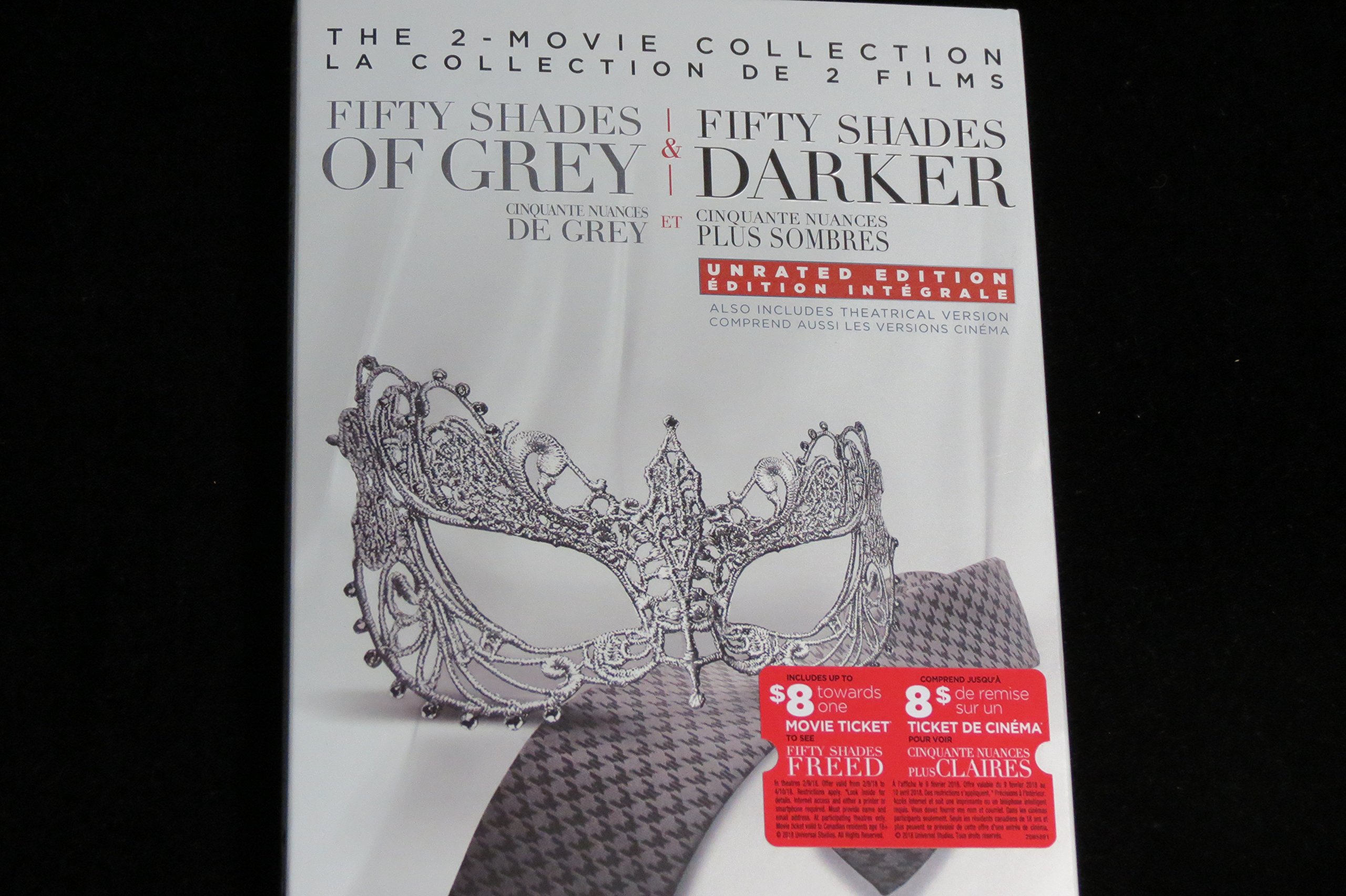 Fifty Shades of Grey / Fifty Shades Darker 2-Movie Collection (Sous-titres français) [DVD]
