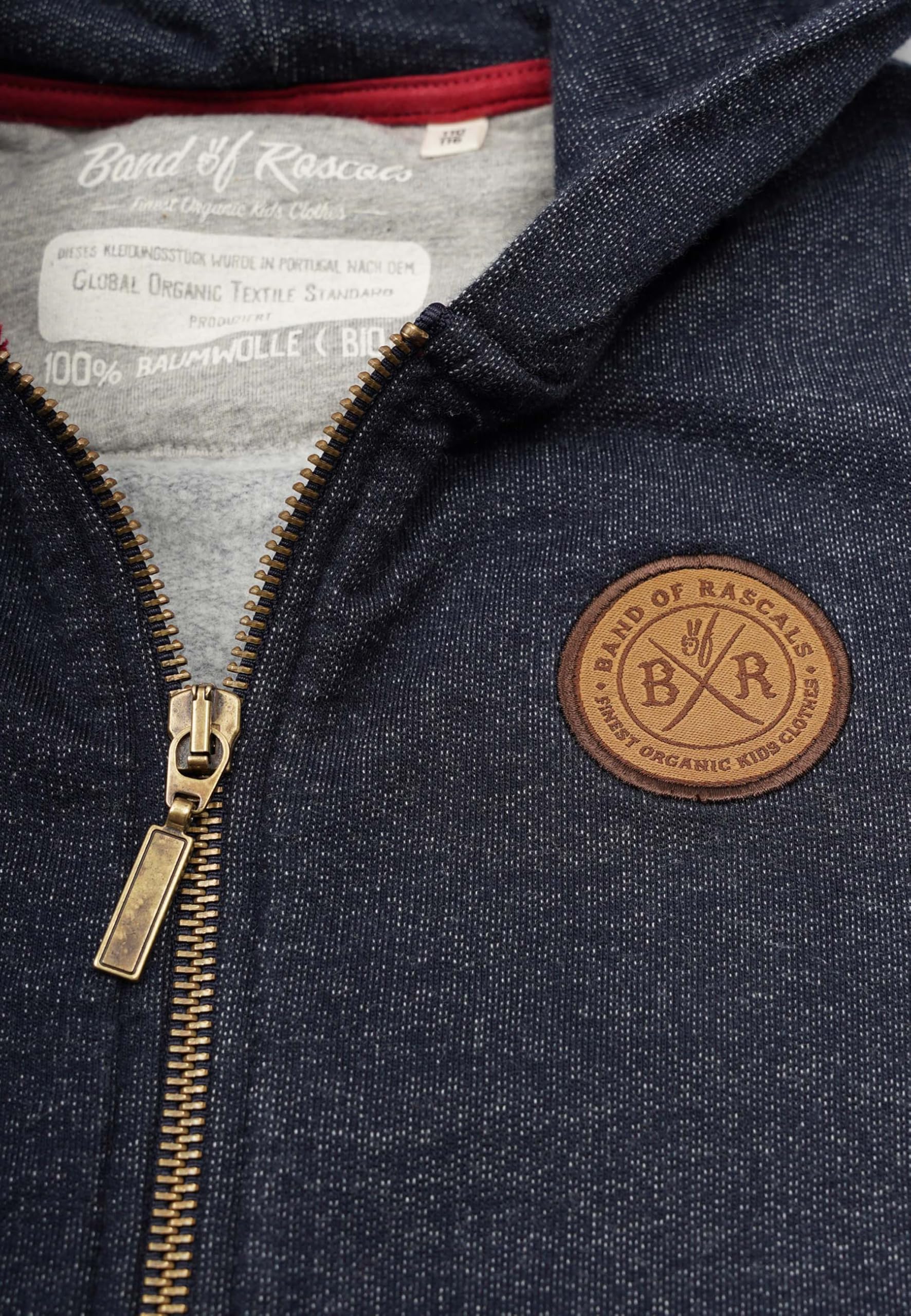 Band of Rascals Kinder Sweatjacke Denim aus Bio-Baumwolle