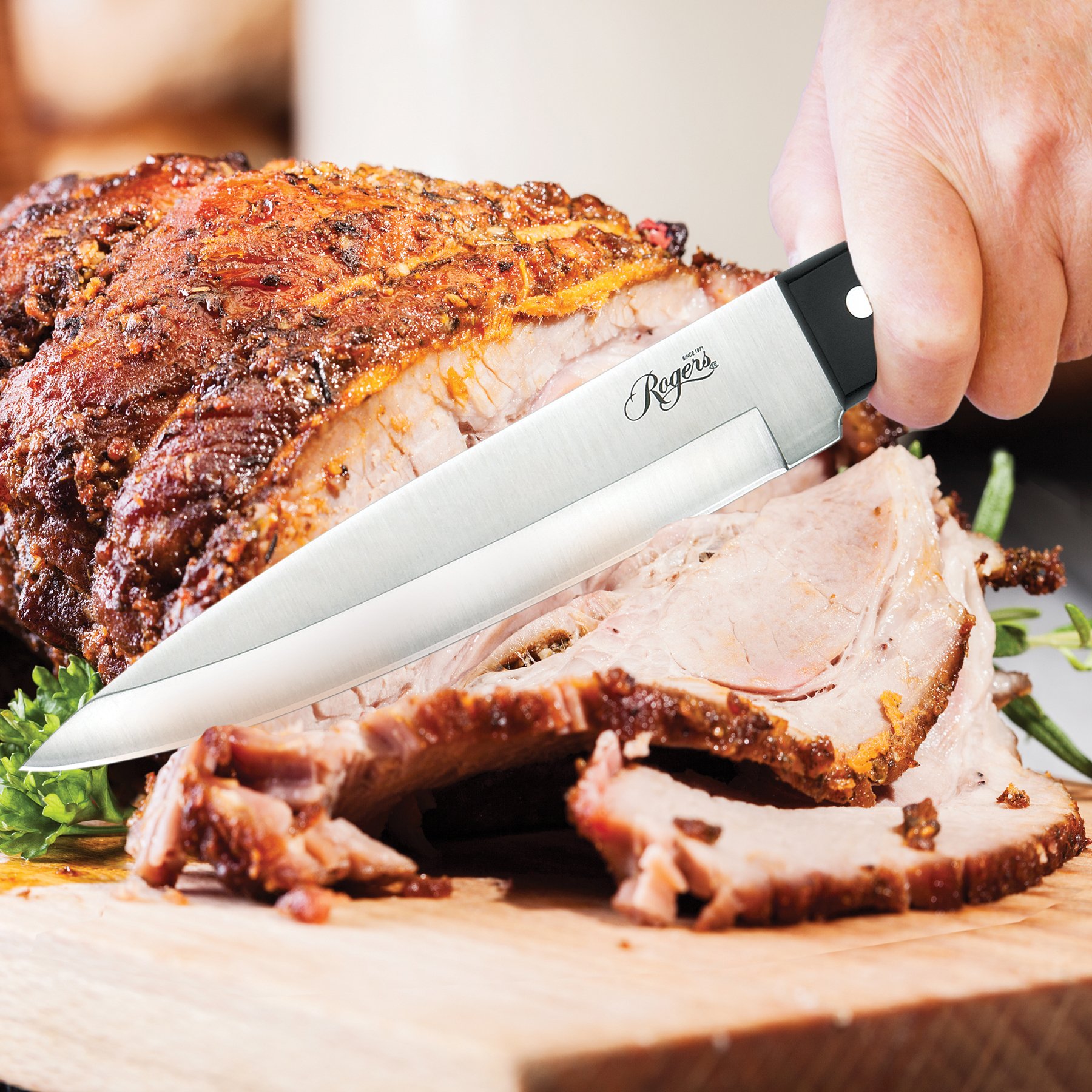 Amazon | ロジャース6 Piece Carvingセット、ブラック | Rogers | 包丁