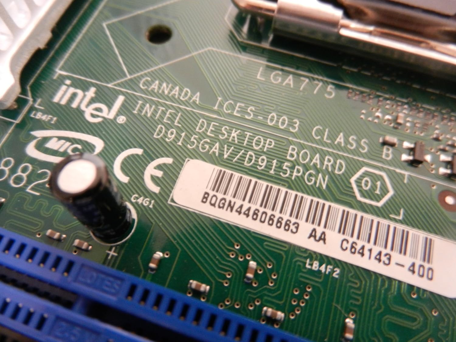 Intel D915GAV S775 Motherboard