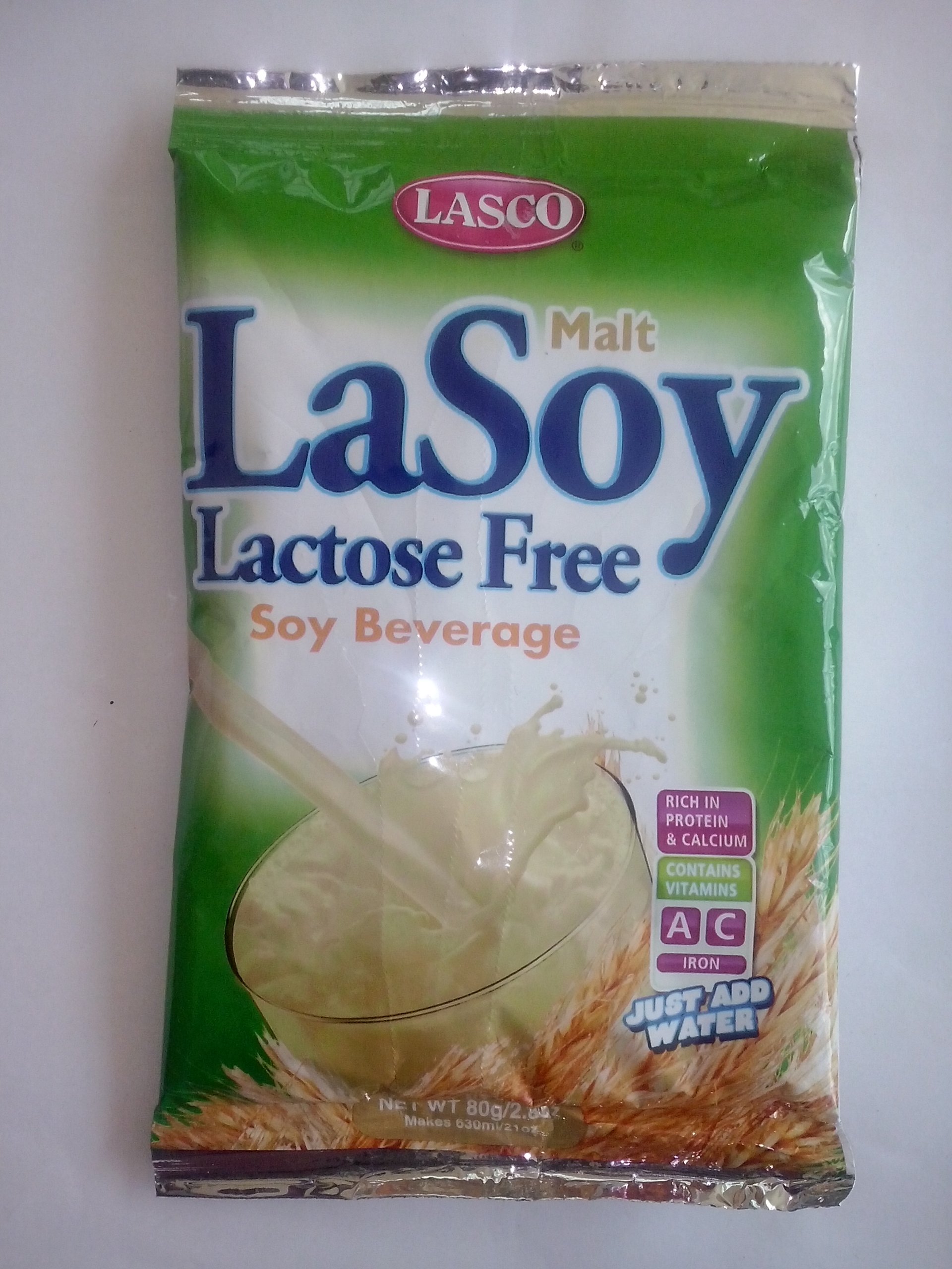 Malt LaSoy Lactose Free Soy Beverage