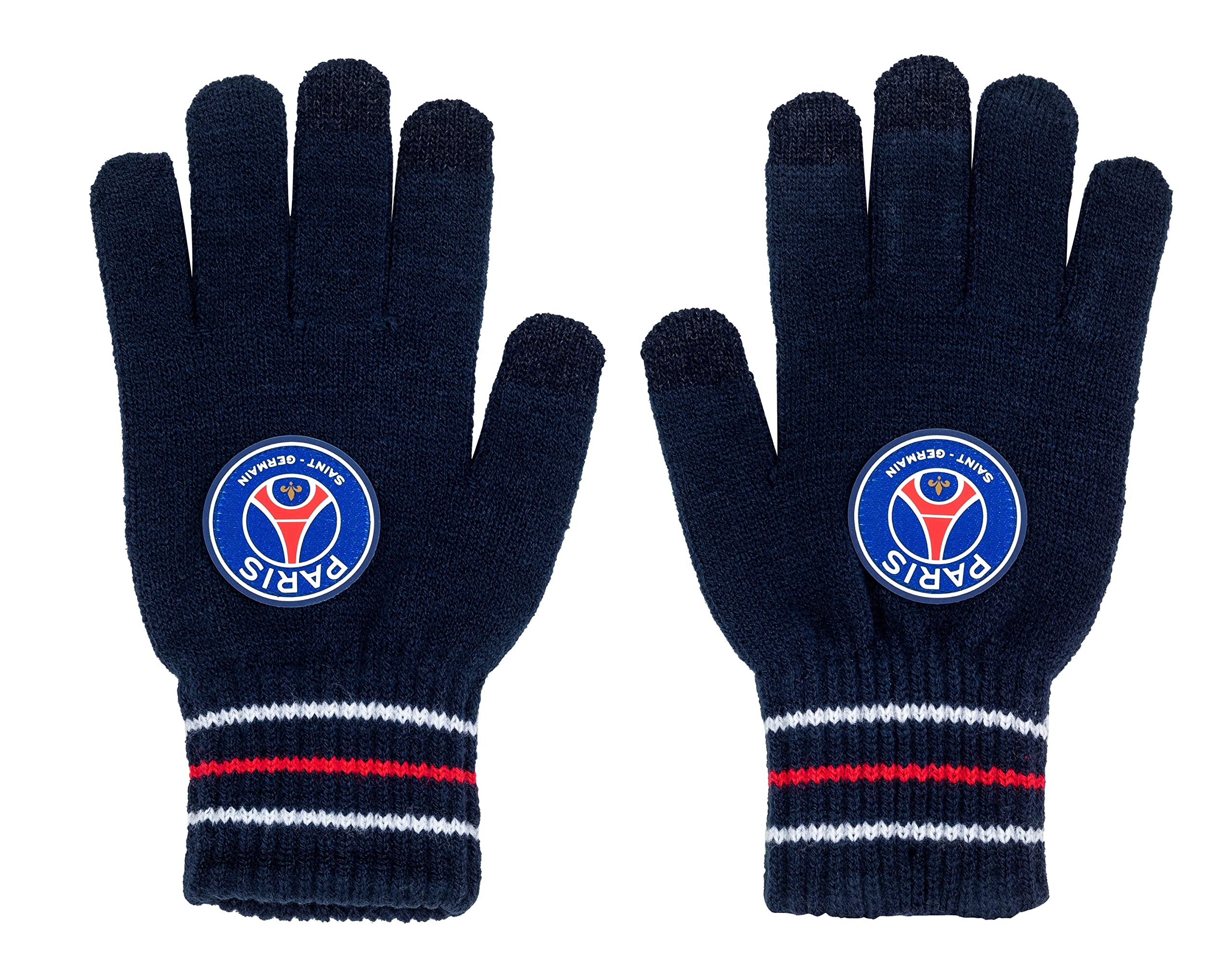 Gants Enfant PSG Paris Saint-Germain - Collection Officielle Acrylique Pour Garçons