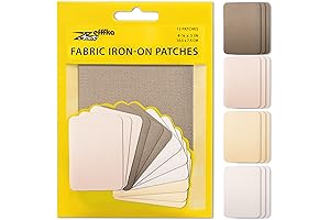 ZEFFFKA Premium Quality Pants Patches Iron on Inside & Out