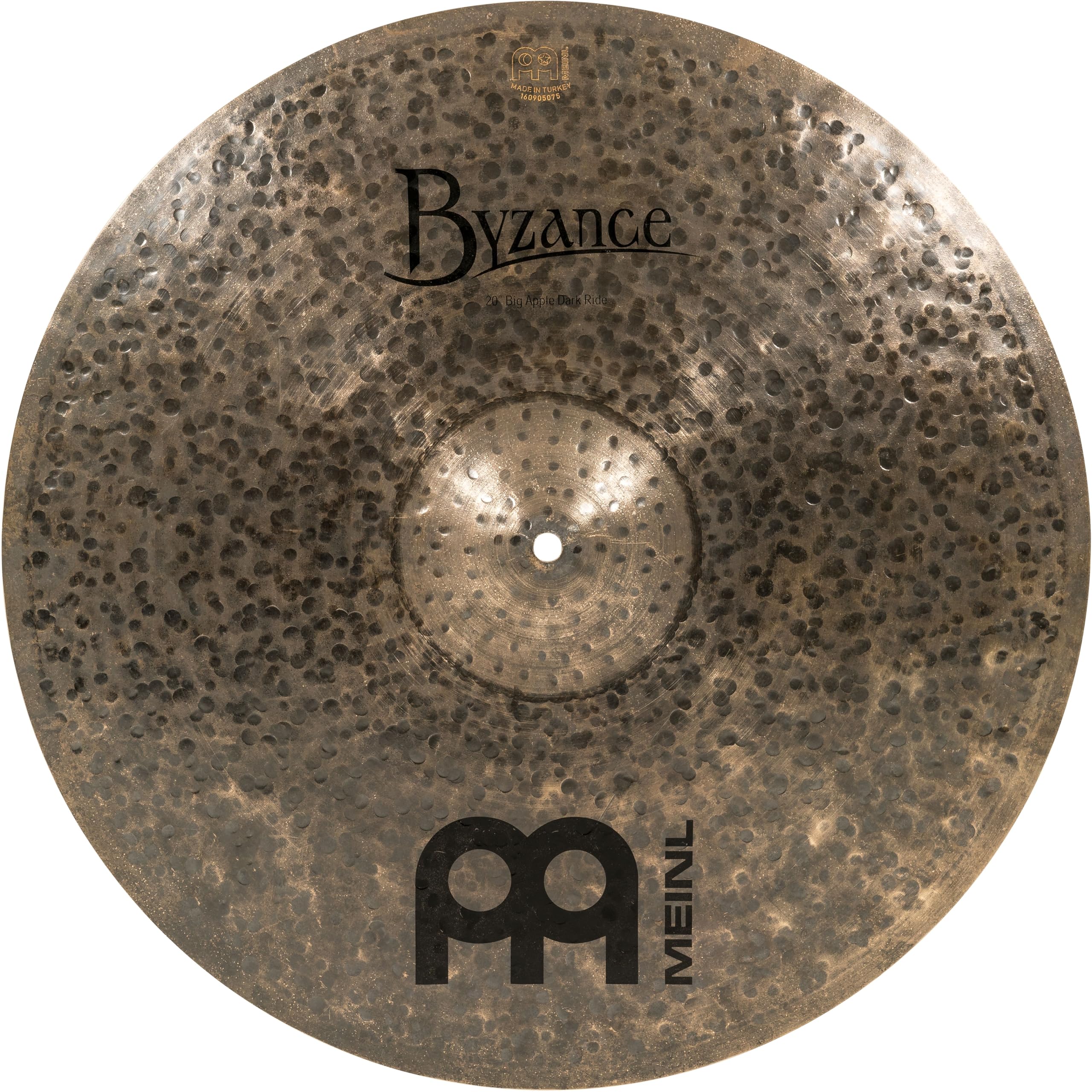 Meinl Cymbals Byzance Dark Cymbale B. Apple Dark Ride 20 pouces (50,80cm) pour Batterie - Bronze B20, Finition Sombre (B20BADAR)