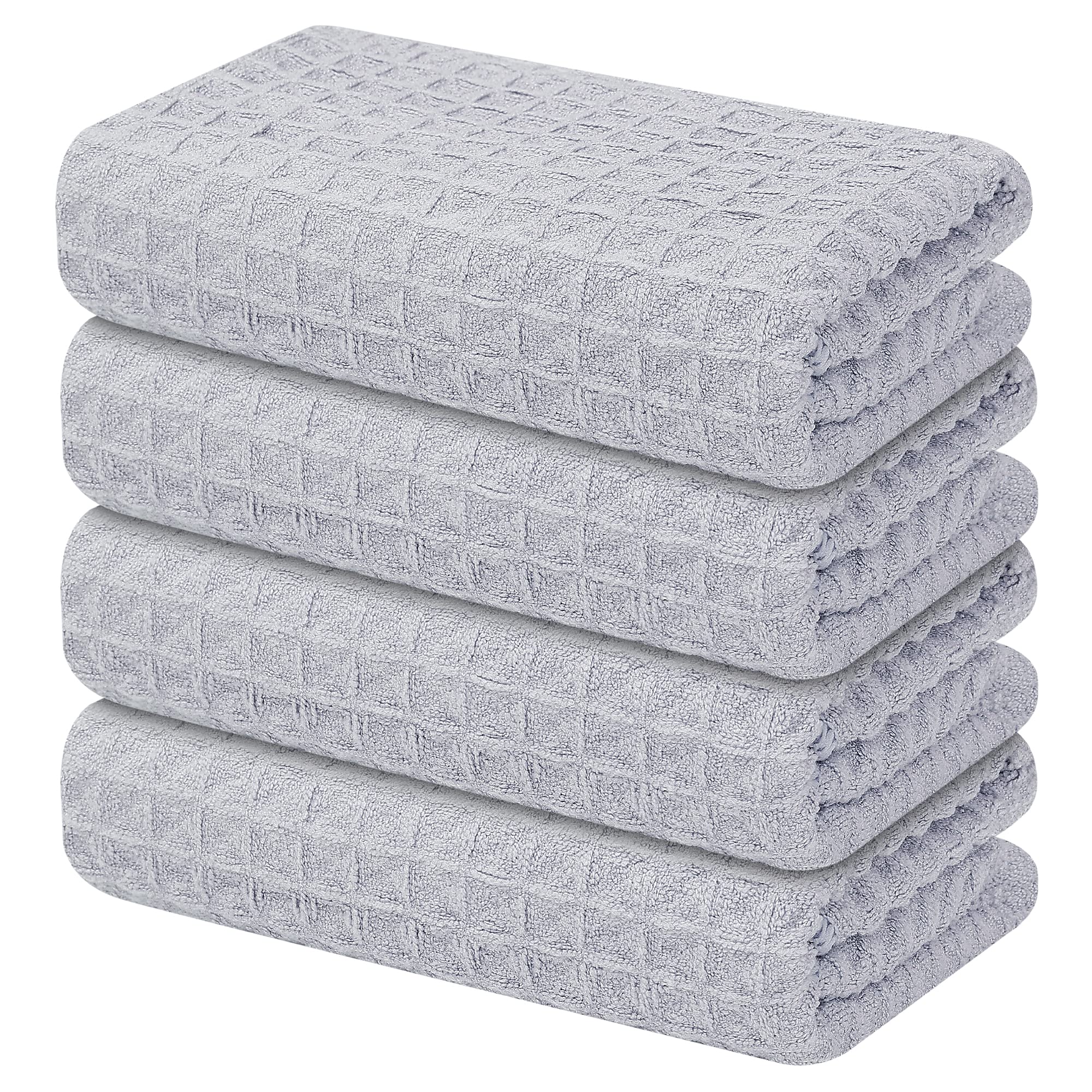 Serviettes de cuisine ultra absorbantes microfibre gaufrée Homaxy