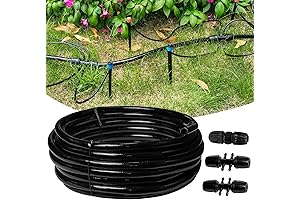 50 FT 1/2 Inch Drip Irrigation Tubing Main Drip Line