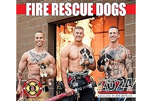 Firefighter Calendar: Connect With Dogs