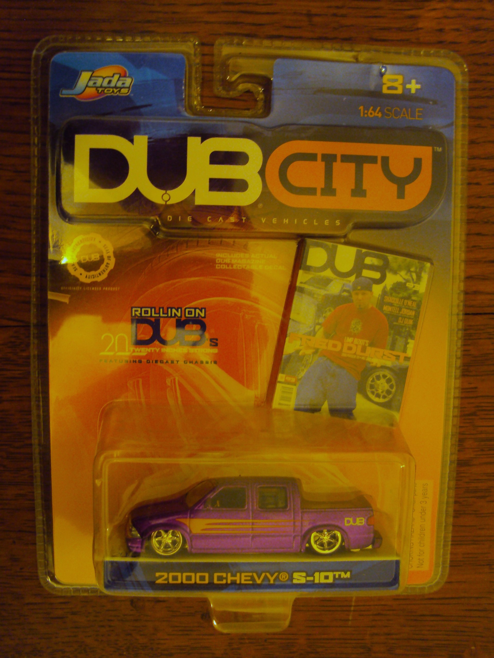 Amazon.com: Dub City 1:64 2000 Chevy S-10 by Jada : Toys & Games