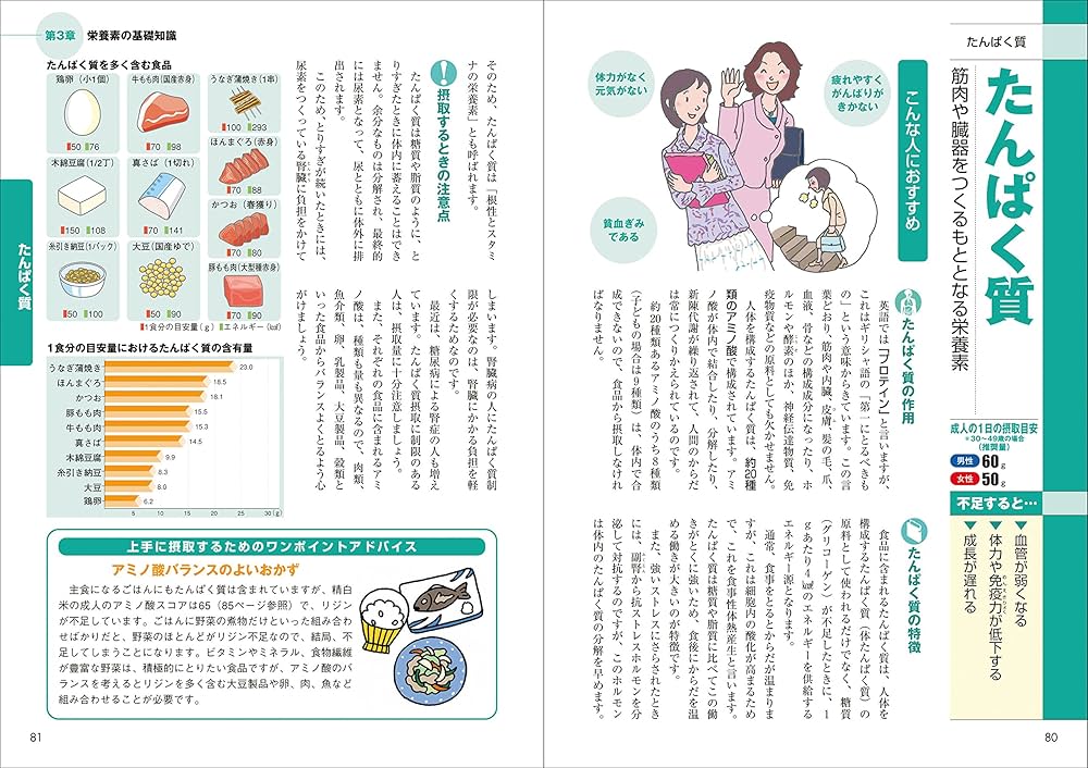 栄養本 教科書 図解でわかる！ からだにいい食事と栄養の教科書 | 本多 京子