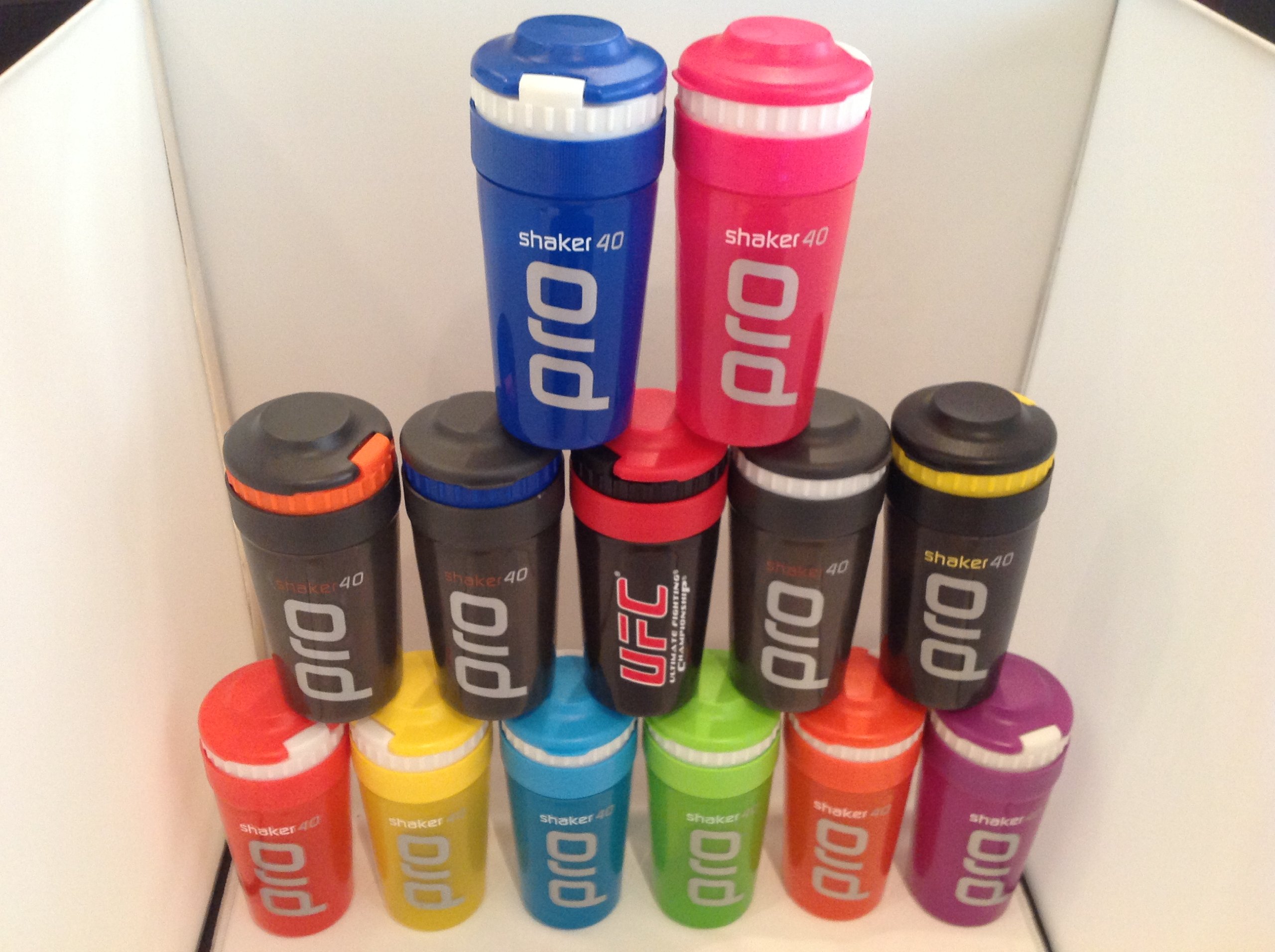 4SportLife Pro 40 Shaker Original, (Black/Orange)