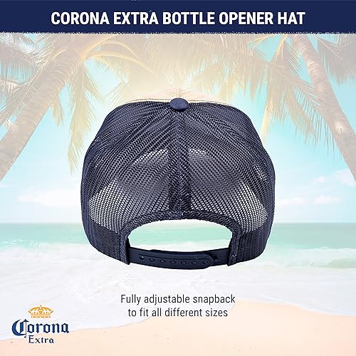 Miniatura 3 de Corona - Gorra de béisbol ajustable de malla con ala curvada